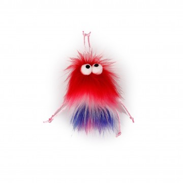 AFP Toy Furry Ball Fluffer Red